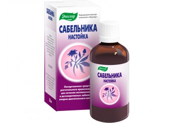 Сабельник настойка