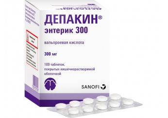 Депакин энтерик 300
