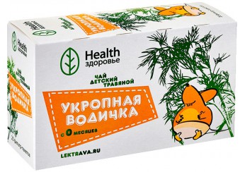 Укропная водичка чай детский