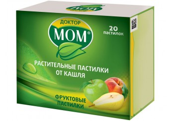 Доктор Мом растительные пастилки от кашля