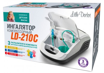 Ингалятор небулайзер компрессорный Литтл Доктор / Little Doctor