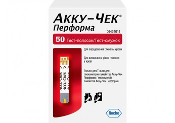 Тест-полоски к глюкометру Акку-Чек Перформа / Accu-Chek Performa