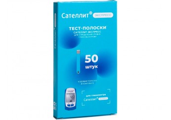 Тест-полоски к глюкометру Сателлит Экспресс