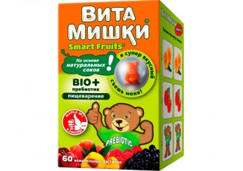 ВитаМишки Био плюс (с пребиотиком)