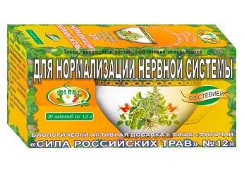 Сила Российских трав чай №12 для нормализации нервной системы