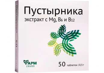 Пустырник с магнием и В6
