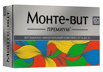 Монте-вит Витаминно минеральный комплекс А-Zn