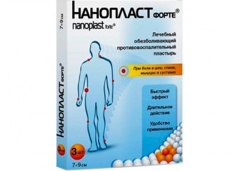 Пластырь Нанопласт Форте / Nanoplast forte