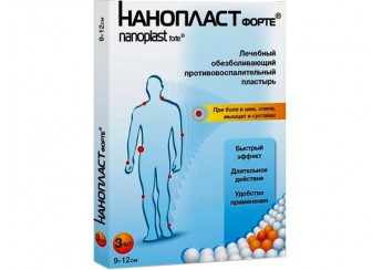 Пластырь Нанопласт Форте / Nanoplast forte