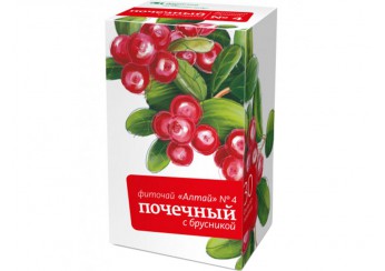Алтай чай №04 Здоровые почки (почечный с брусникой) Алтайский кедр ООО