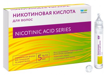 Никотиновая кислота для волос