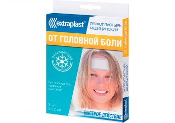 Экстрапласт пластырь-компресс От головной боли / Extraplast