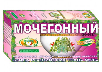 Сила Российских трав чай №26 мочегонный