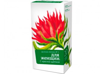 Алтай чай №01 Анти-миома для женщин с красной щеткой Алтайский кедр ООО