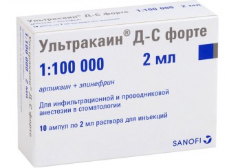 Ультракаин Д-С форте