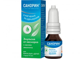 Санорин с маслом эвкалипта