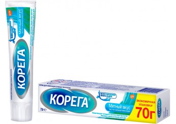 Корега Крем для фиксации зубных протезов / Corega