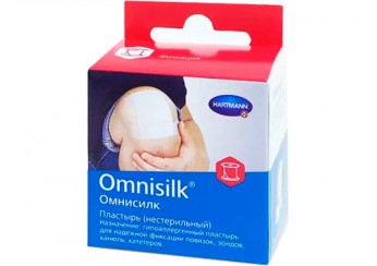 Омнисилк пластырь из искусственного шелка / Omnisilk