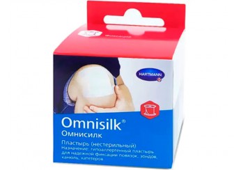 Омнисилк пластырь из искусственного шелка / Omnisilk