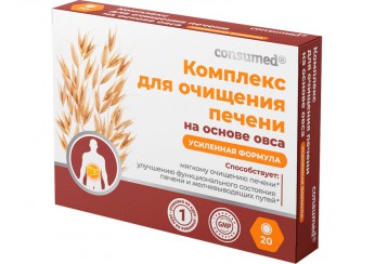 Комплекс для очищения печени на основе овса Усиленная формула