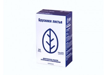 Брусники листья