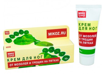 Микоспрей Крем для ног от мозолей и трещин на пятках