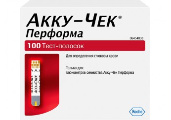 Тест-полоски к глюкометру Акку-Чек Перформа / Accu-Chek Performa