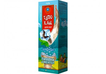 Чудо Хаш Гель для ног охлаждающий пиявка с ментолом