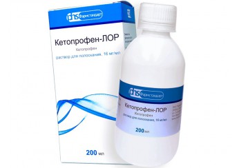 Кетопрофен-ЛОР