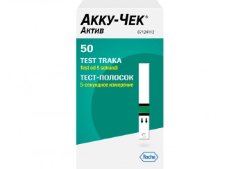 Тест-полоски к глюкометру Акку-Чек Актив / Accu-Chek Aсtive