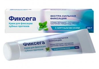 Фиксега Крем для фиксации зубных протезов