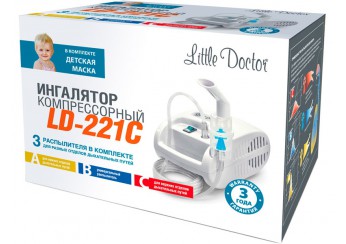 Ингалятор небулайзер компрессорный Литтл Доктор / Little Doctor