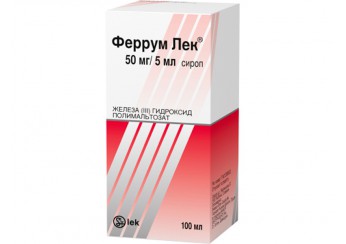 Феррум Лек (Железа [III] гидроксид полимальтозат)