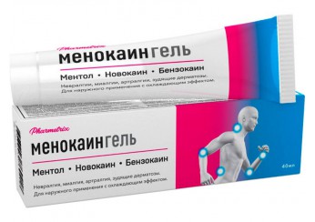 Менокаин гель