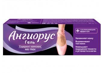 Ангиорус гель для ног