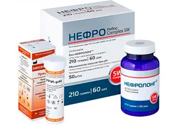 Нефро комплекс СВ (Нефролонг+тест полоски Ури-PH)