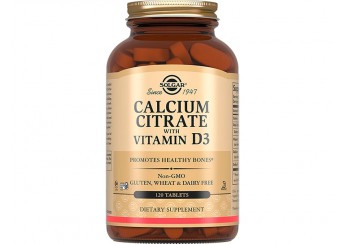 Кальция цитрат с витамином Д3 Солгар