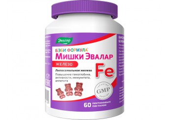 Бэби Формула Мишки Железо Эвалар