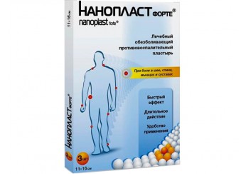 Пластырь Нанопласт Форте / Nanoplast forte