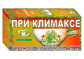 Сила Российских трав чай №16 при климаксе
