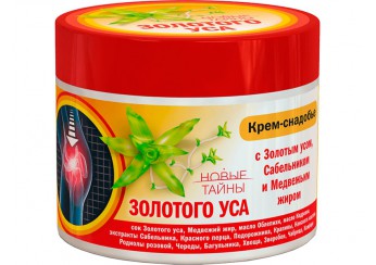 Новые тайны золотого уса Крем-снадобье при болях в суставах и отложении солей